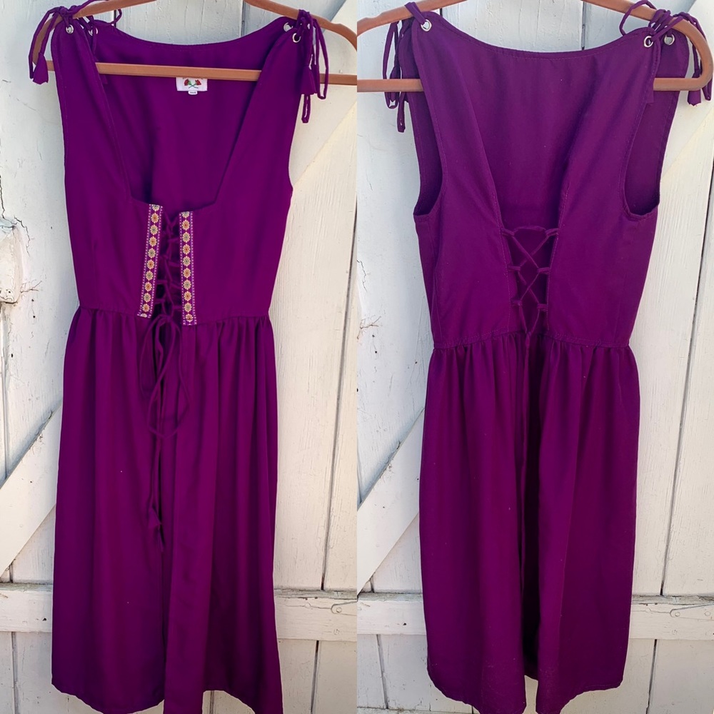 Plum Irish Overdress XXS